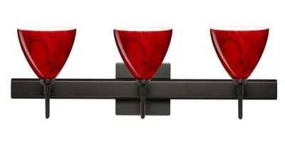 Mia 3-Light Wall Sconce in Bronze