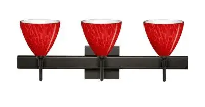 The Mia Vanity with Square Canopy by Besa Lighting