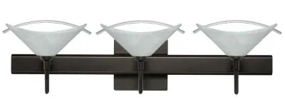 Hoppi 3-Light Wall Sconce in Bronze