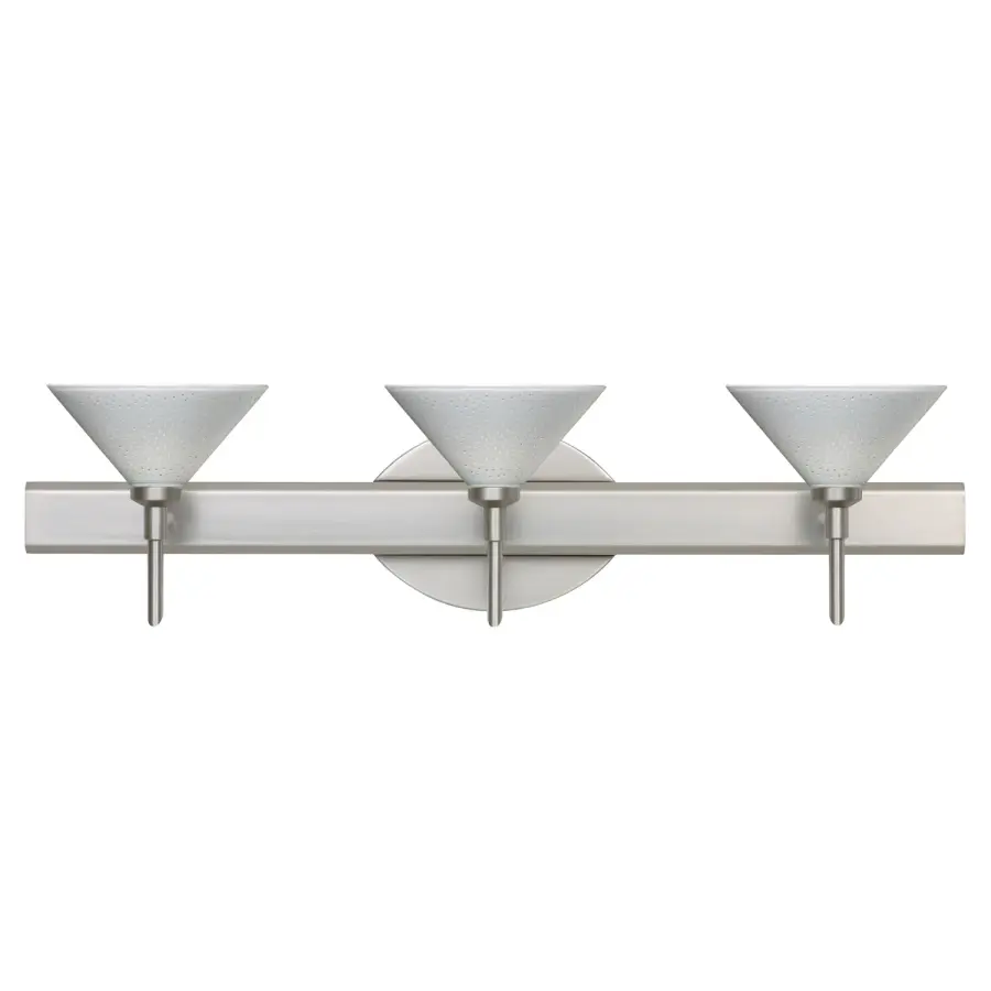 Kona 4 White Starpoint Vanity Light