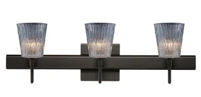 Nico 3-Light Wall Sconce in Bronze