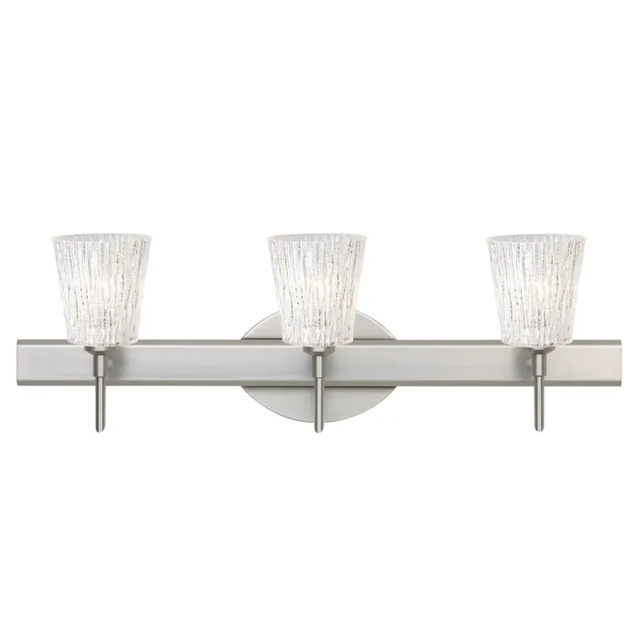 Nico 4 Glitter Stone Vanity Light