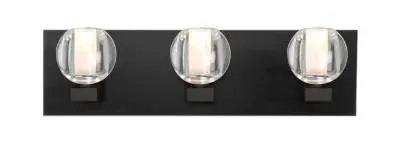 The Boca 3 Vanity by Besa Lighting