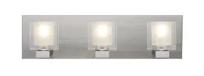 Bolo 3-Light LED Vanity Light in Satin Nickel