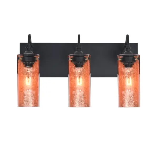 Duke Copper Foil 3-Light Vanity