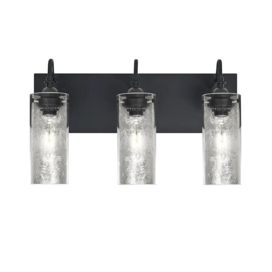 Duke Silver Foil 3-Light Vanity