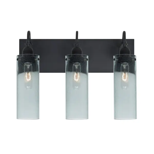 Juni 10 Blue Bubble 3-Light Vanity
