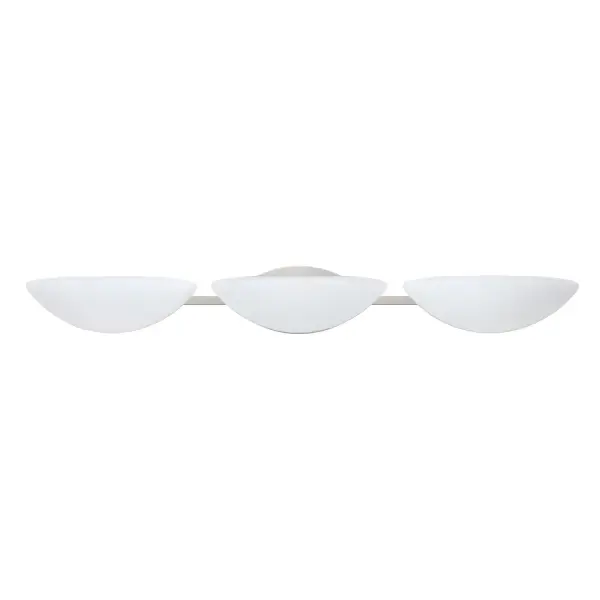 Jamie Opal 3-Light Vanity in Satin Nickel - Image 1