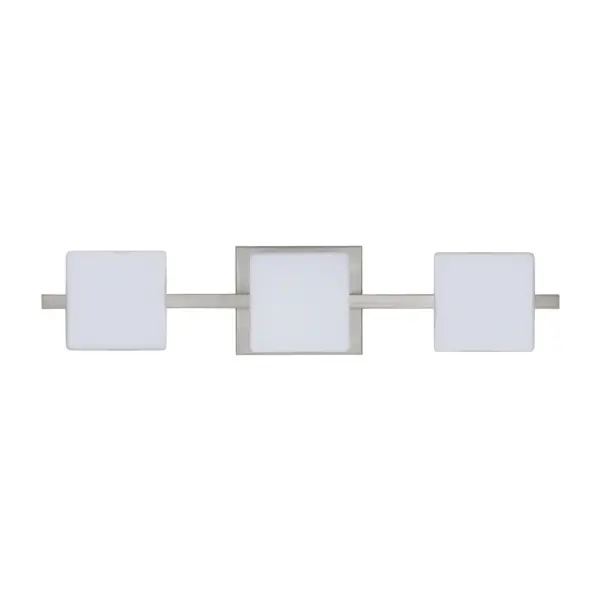 Alex Opal Matte 3-Light Vanity