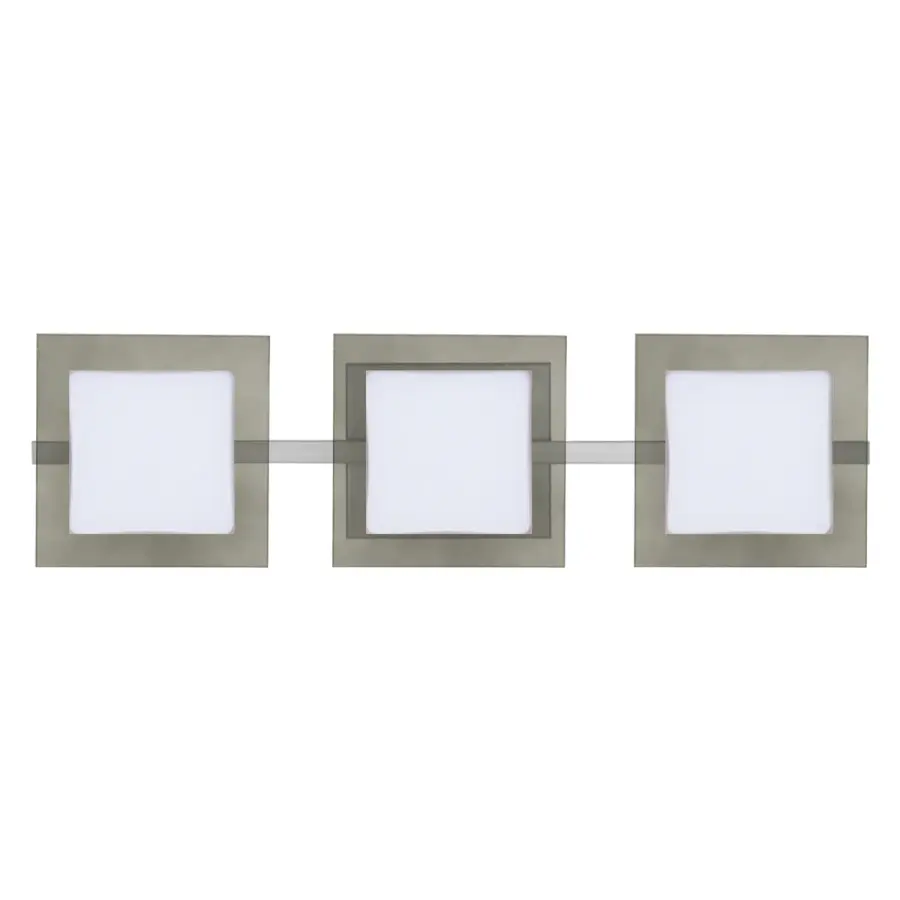 Alex Opal/Trans. Smoke Vanity Light
