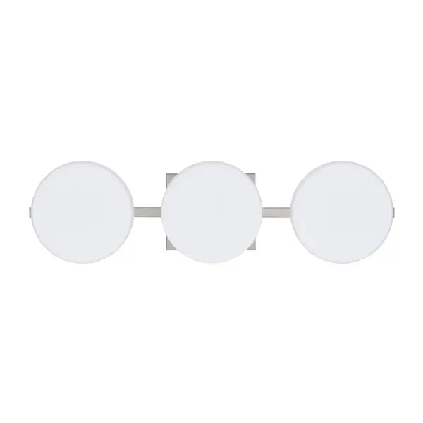 Ciro Opal Matte 3-Light Vanity - Image 1