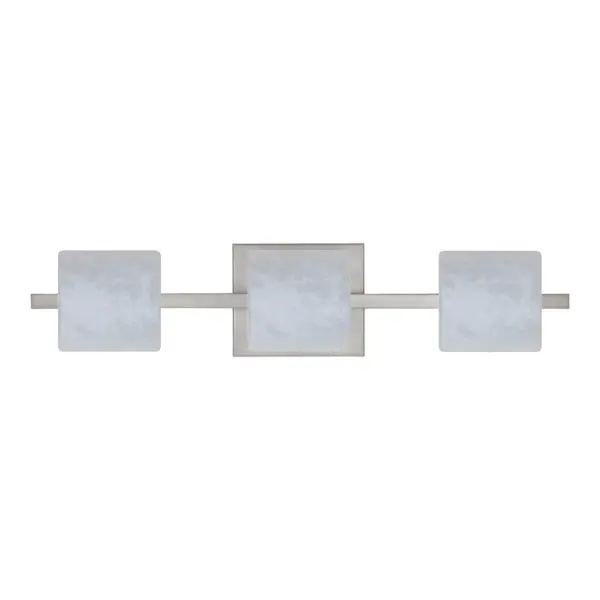 The Carrera wall sconce combines modern design with artisanal craftsmanship. Its handcrafted frosted glass cylinder provides soft, diffused white light while the satin nickel finish adds contemporary elegance. ADA-compliant and versatile mounting options make it ideal for bathrooms and hallways.