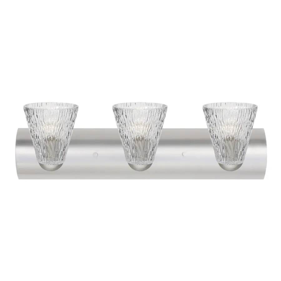 Nico 5 Clear Stone Vanity Sconce - Image 1