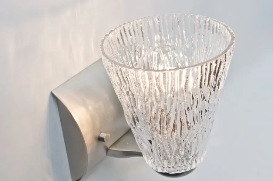 Nico 5 Clear Stone Vanity Sconce - Image 2