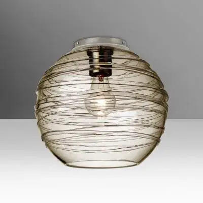 The Wave 10 Ceiling offers a sleek, space-saving lighting solution with artistic wave-pattern glass and refined satin nickel finish. Its compact 10-inch profile makes it ideal for smaller spaces requiring both function and style.