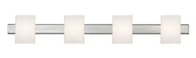 Tito 4-Light Vanity Light in Satin Nickel