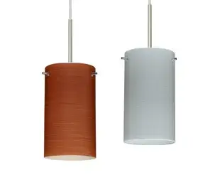 The Stilo 7 features a classic open-ended glass cylinder design that offers enduring style. Its handcrafted 6-inch diameter glass shade provides clean, focused illumination perfect for task and ambient lighting.