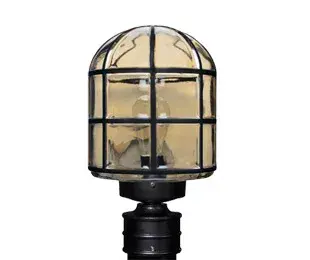The 3417 Series combines traditional craftsmanship with coastal charm, featuring hand-blown clear glass with decorative smoke tinting. Versatile mounting options and durable outdoor construction make it ideal for entryways and patios.