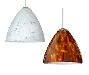 The Mia mini pendant combines timeless bell-shaped glass design with modern 12V low-voltage efficiency. Its compact 5-inch diameter makes it ideal for task lighting or clustered installations.