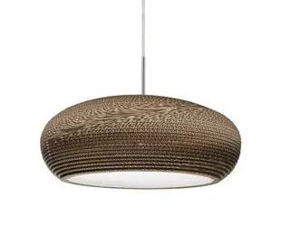 Venus Corrugated Cardboard Pendant