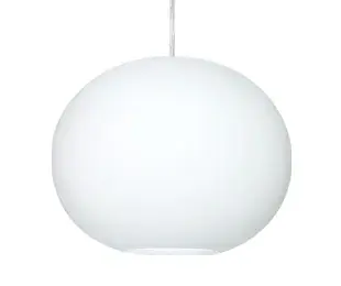 Jordo Flattened Globe Pendant