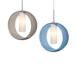 Plato Double-Glass Pendant