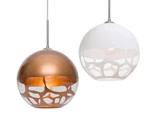Rocky Globe Pendant Light