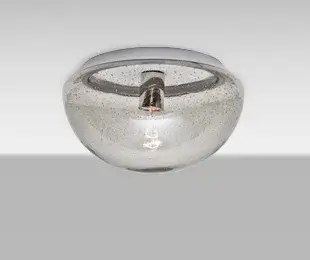 8490 Series Bubble Glass Semi-Flush Ceiling Light