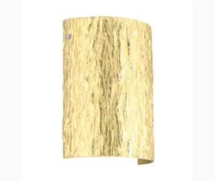 The Tamburo Stone wall sconce features a minimalist design that showcases beautiful stone-textured glass in a cylindrical form. With minimal hardware and ADA compliance, it's ideal for modern bathrooms and hallways.