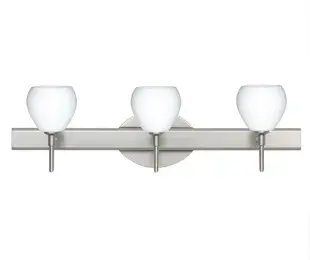The Tay Tay vanity light combines handcrafted glass with contemporary design, featuring a softly radiused profile that fits gracefully into modern bathrooms. Available in 2-3 light configurations with G9 or LED options.