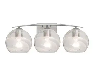 Jilly Amber Vapor Vanity Light