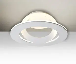 The Cue LED semi-flush mount features laser-cut circular aluminum construction with integrated LED array and frosted acrylic diffuser. Its low-profile design and energy-efficient LED technology make it ideal for modern spaces with standard ceiling heights.