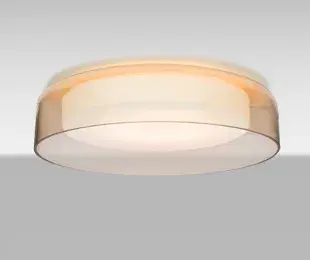 Tango 15 Double-Glass Flush Mount