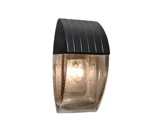 The Aqua outdoor wall sconce brings contemporary elegance to exterior spaces with its transparent bubble glass diffuser and durable stainless steel construction. Available in three configurations, it offers versatile styling options.