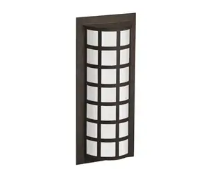 The Scala wall sconce combines handsome faceplate design with practical versatility for both indoor and outdoor applications. Features handcrafted Satin White glass or acrylic diffuser with multiple size and lamping options.