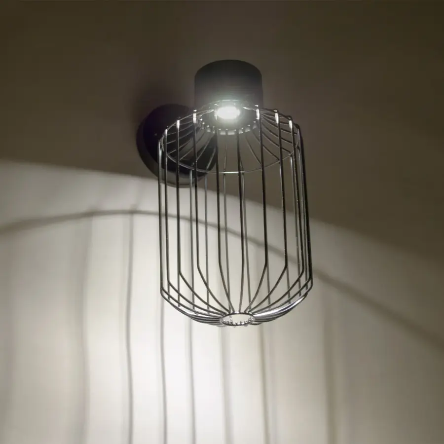 Sultana Cylinder LED Outdoor Wall Sconce - Image 1
