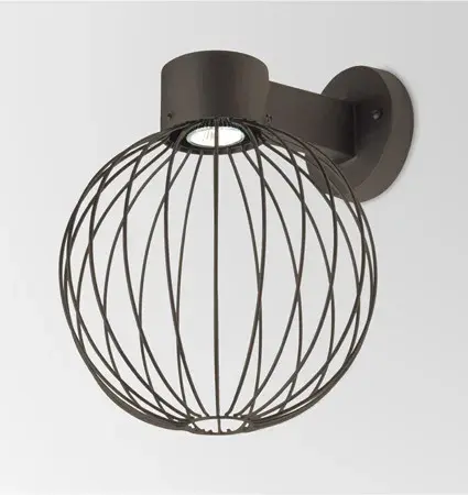 Sultana Globe LED Outdoor Wall Sconce - Image 3