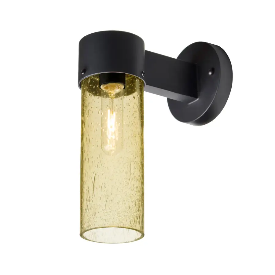 Juni 10 Gold Bubble Outdoor Wall Sconce
