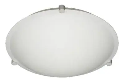 Trio 2-Light Flush Mount in Satin Nickel
