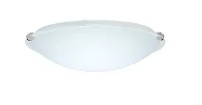 Trio LED Flush Mount in Polished Nickel