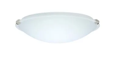 Trio Flush Mount in Polished Nickel
