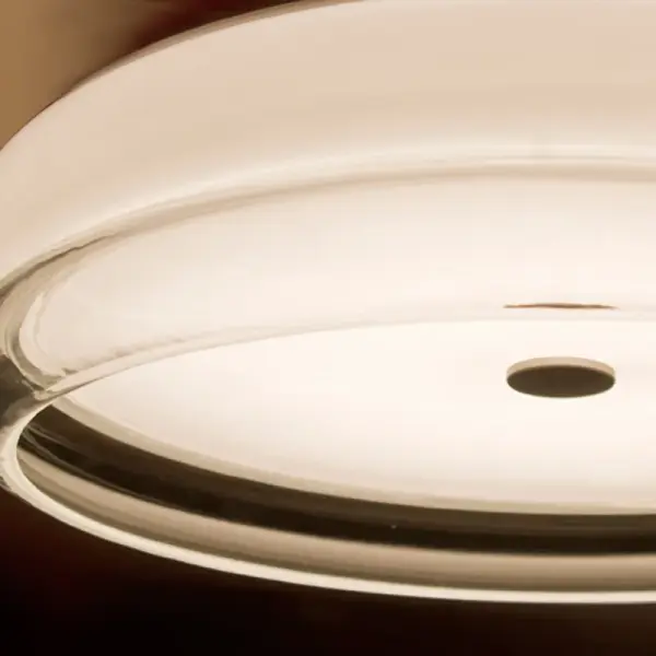 Topper 12 Opal/Clear Flush Mount - Image 2