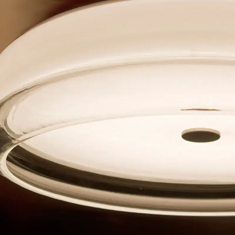 Topper 12 Opal/Clear Flush Mount - Image 2