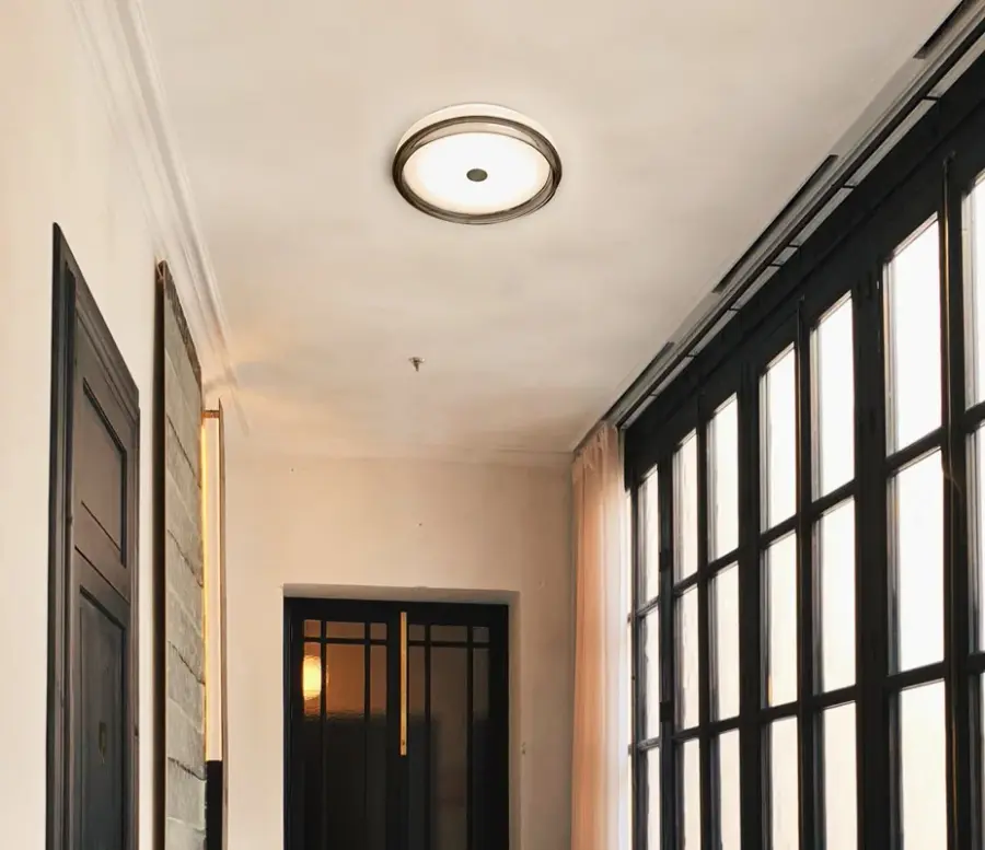 Topper 12 Opal/Smoke Flush Mount - Image 2