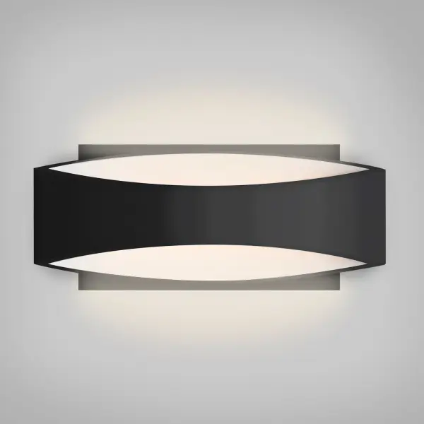 The Arc LED sconce combines contemporary minimalism with functional lighting through its dual angle-cut aluminum design. The concealed LED array reflects beautifully off the silver inner surface, creating dramatic visual interest while meeting ADA compliance standards.