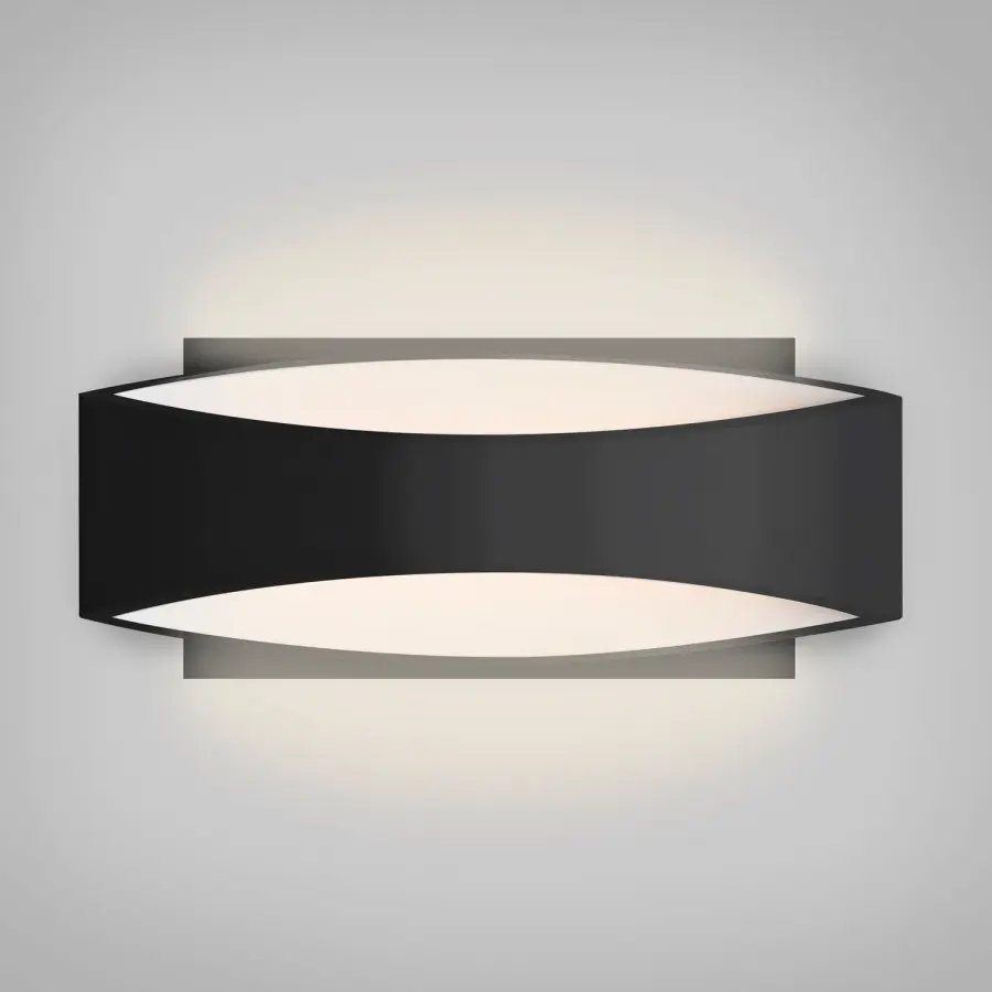 Arc LED Wall Sconce in Black