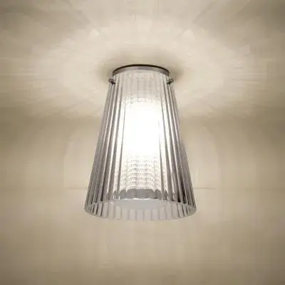 Dion Ceiling Flush Mount in Black