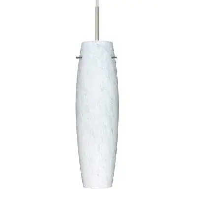 The Suzi 11 Pendant delivers focused illumination in a sleek, compact design. Its 3.5-inch diameter makes it ideal for tight spaces, while the satin nickel finish adds contemporary polish to any setting.