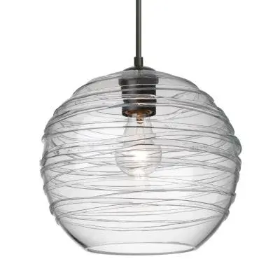 The Wave 10 Pendant by Besa Lighting