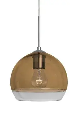 Ally 8" Pendant in Satin Nickel